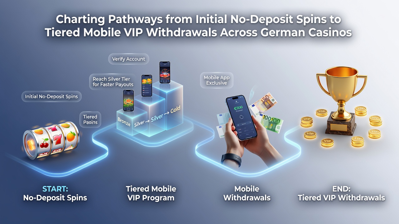 Darstellung von VIP-Stufen und Auszahlungsprozessen in mobilen Casinos