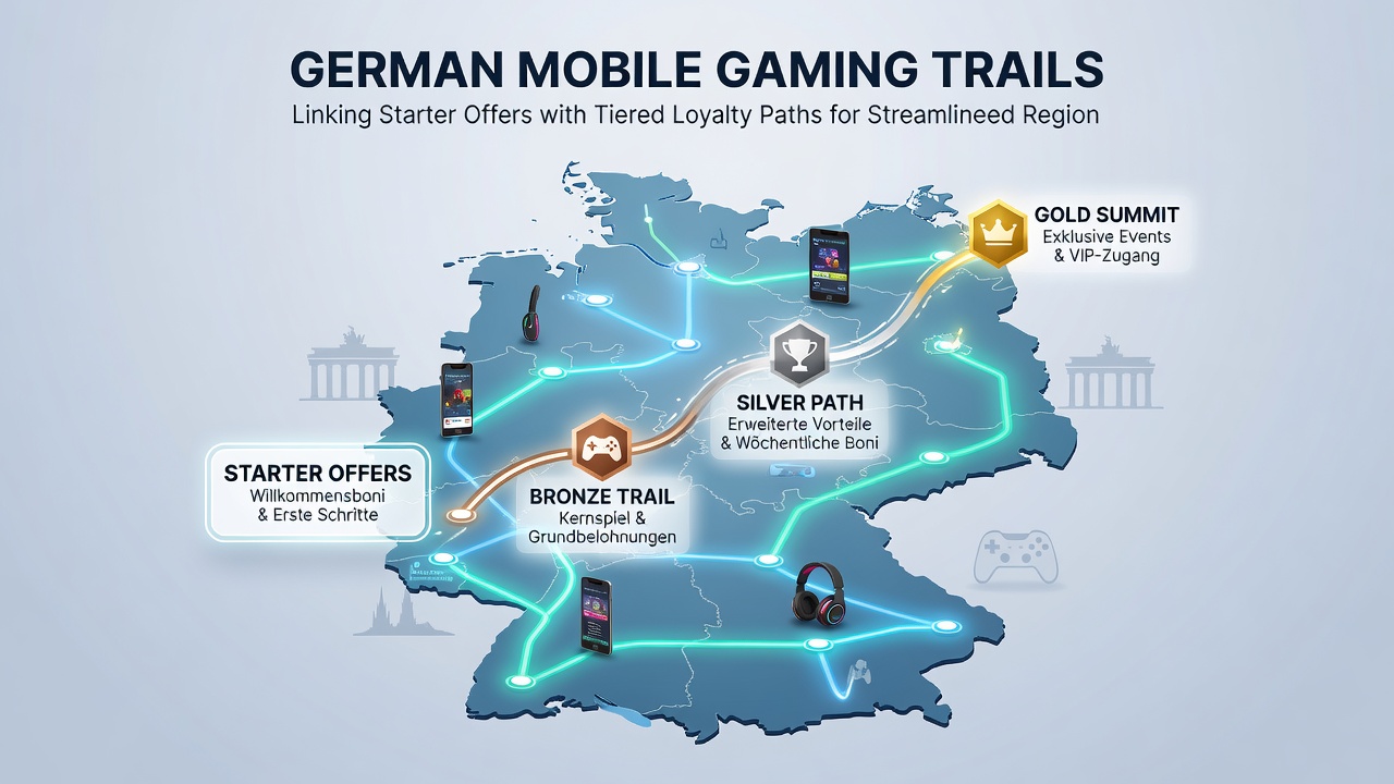 Gestaffelte Loyalitätsstufen und regionale Transaktionsprozesse im Mobile Gaming