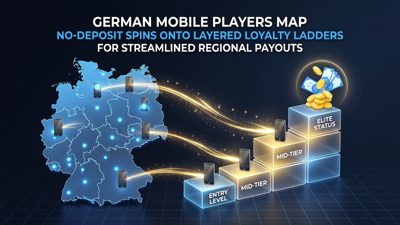 Deutsche Mobile-Spieler nutzen No-Deposit-Spins zur Erreichung höherer Loyalitätsstufen und schnellerer regionaler Auszahlungen