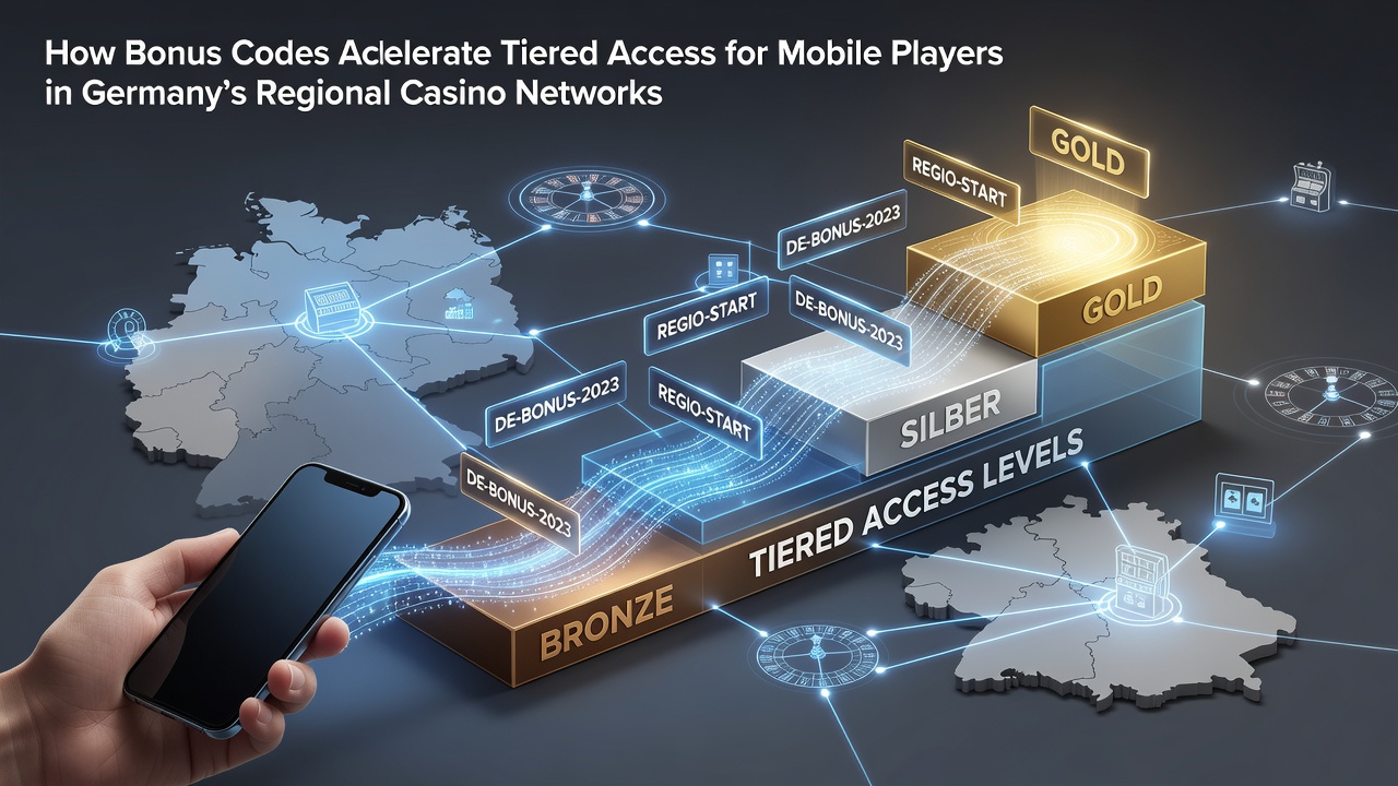 Mobile Spieler nutzen Bonus-Codes zur Beschleunigung gestaffelter Casino-Vorteile in regionalen Netzwerken