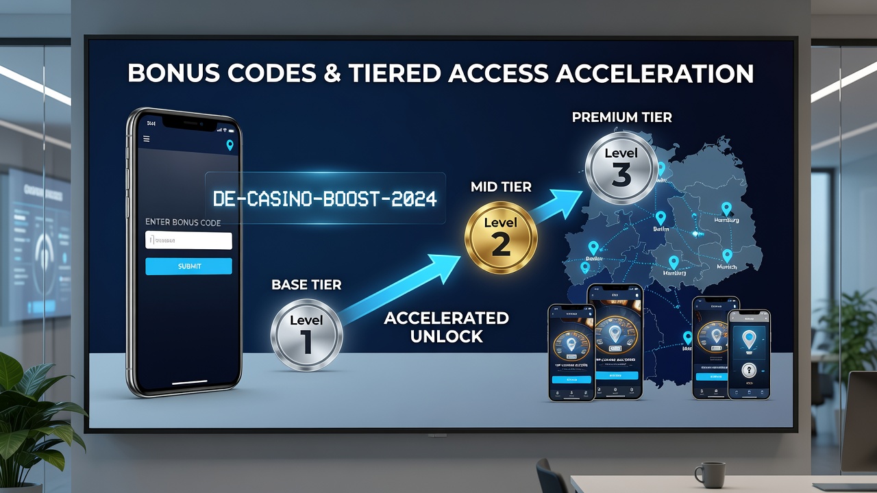Gestaffelte VIP-Stufen durch Bonus-Codes in deutschen mobilen Casino-Netzwerken