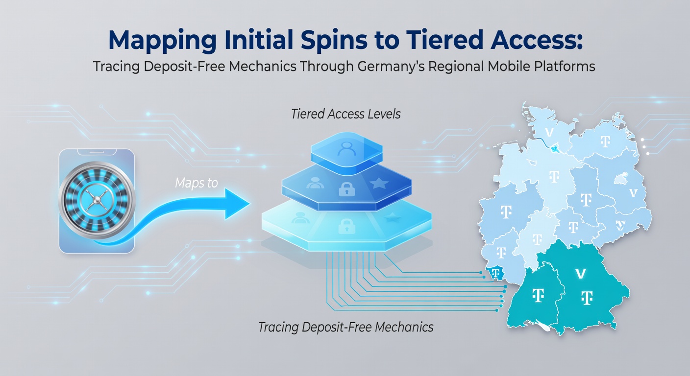 Übersicht über einlagelose Spins und gestaffelte Zugangsstrukturen auf deutschen mobilen Plattformen