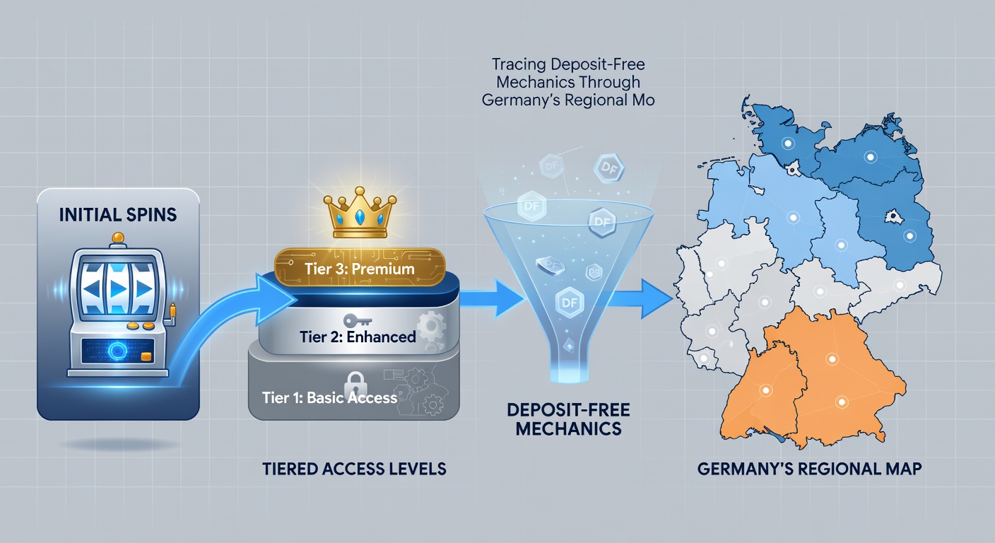 Detaillierte Darstellung von Datenflüssen bei der Zuordnung von Spins zu Zugangsstufen