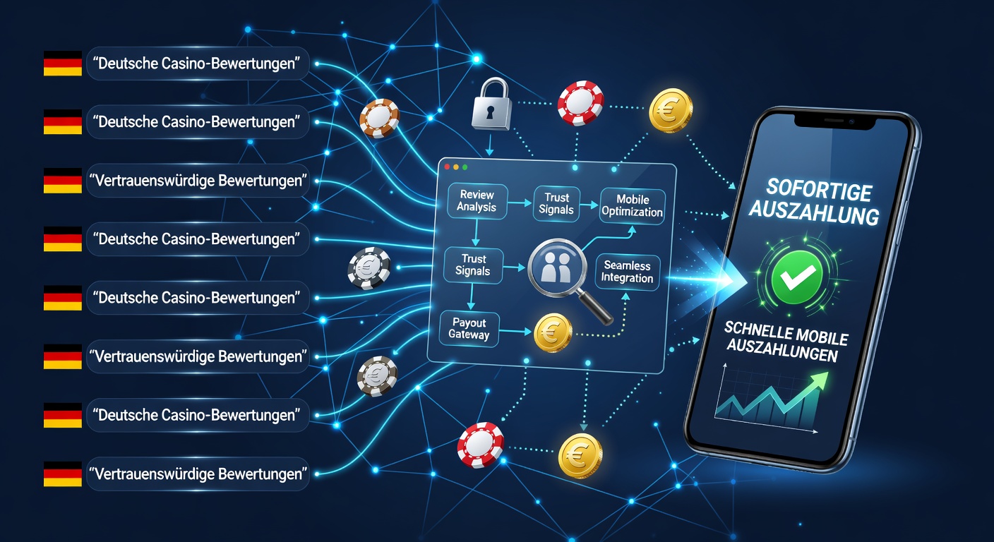 Illustration progressiver Loyalty-Strukturen und mobiler Auszahlungswege in deutschen Casinos